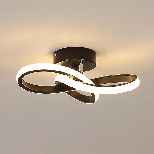 Toolight Plafonnier LED, 22W 2500LM Luminaire Plafonnier LED Design Forme