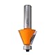 CMT ORANGE TOOLS 957.502.11 - FASENFRÄSER M/ANLAUFLAGER 22.5GRAD S=12 D=31