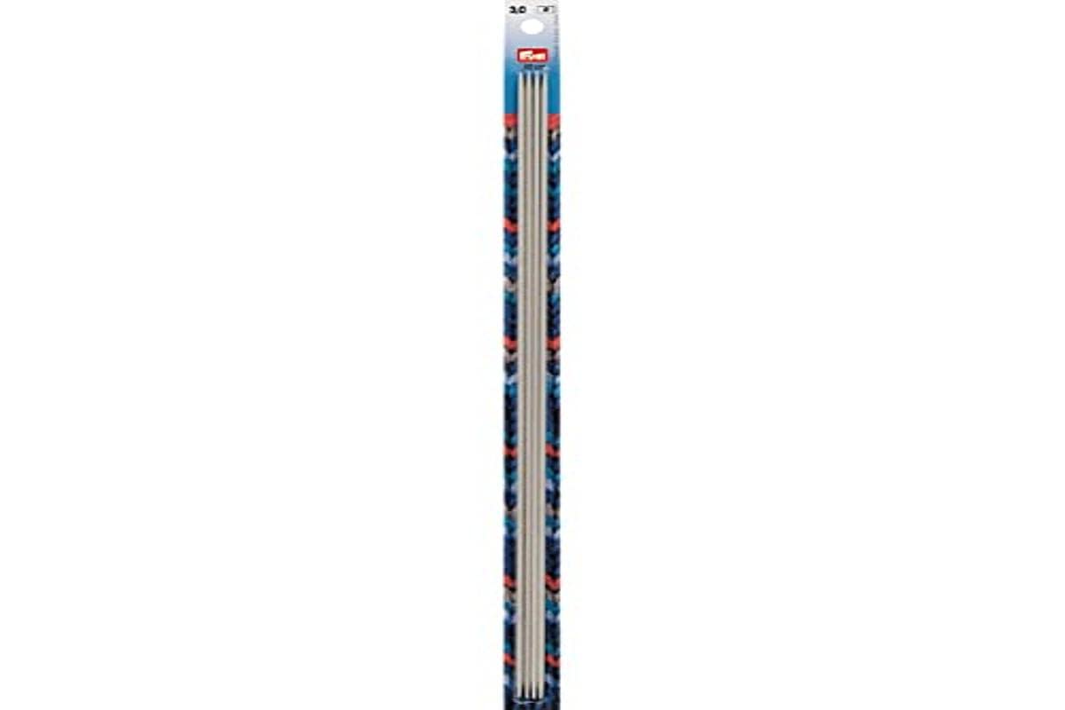 Prym Grey Stocking Knitting Needle, Aluminium, 3 Mm
