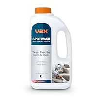Vax SpotWash Reinigungslösung für Polster-und Teppichreinigung, Teppich-und Polstershampoo, Tierfreundlicher Fleckenentferner mit geruchsneutralisierender Formel für Sofas, Teppiche – Rose Burst, 1L