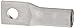 Morris Products 93056 Compression Lug, 1 Hole, Aluminum, 4/0 Str. Wire Range, 1/4" Stud Size