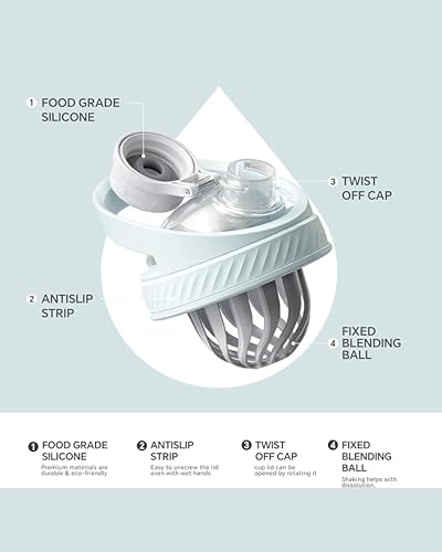 Image of AGIS Blender King Premium Stainless Steel 700ml Insulated Shaker Bottles for Gym, Protein Shaker, Pre Workout Bottle, Water Bottle for Men and Women, BPA Free Material 100% Leakproof | (White)