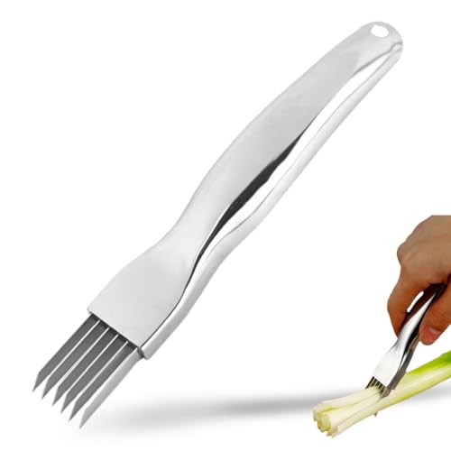 EYVRPAU Rallador De Verduras,1 pieza,2024 Nueva Actualización,Wellenschneider,Zerkleinerung Cutter,Shredder Messer,Gadget Multifuncional,Multiusos Acero Inoxidable,Cortadora Verduras