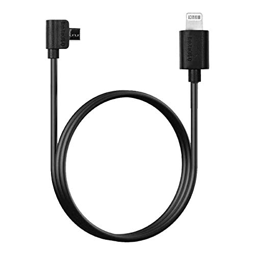 BTG Transfer Cable Micro-USB to Ligtning Compatible with Insta360 ONE/ONE X Camera - Compatible with Most iPhones