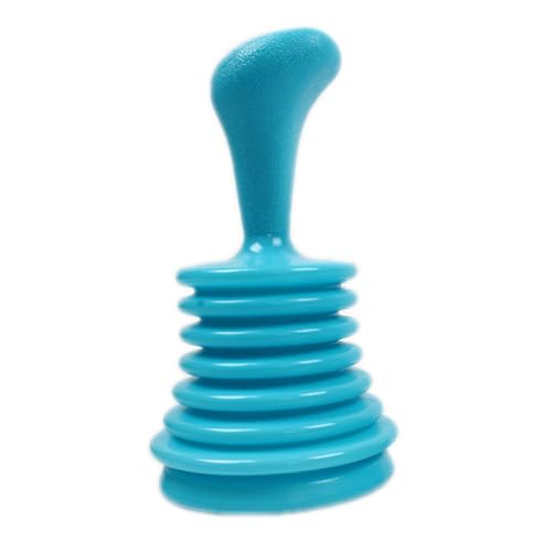 WC-Ablaufpumpe, 1 Spülbeckenablaufpumpe mit ergonomischem Griff, Abfluss mit Balg-Design Pumpe, Luftpumpe Abflussreiniger, Abflusspumpen-Entferner-Werkzeug für Badezimmer, Küche