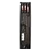 Mayhew Tools 61354 Dominator Pry Bar Set, 3-Piece Straight, Black Oxide Finish