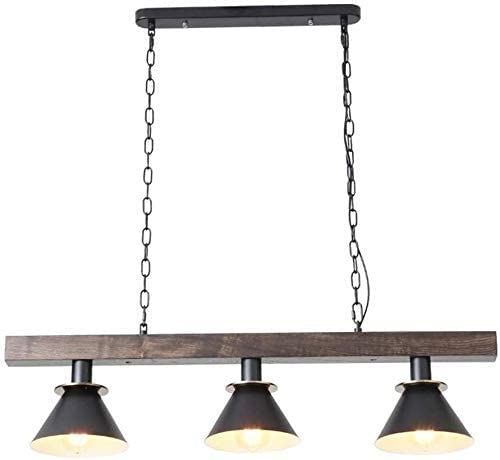 Lustre de bar rétro en bois pour une ambiance salon de thé chaleureuse