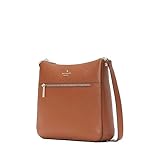 Kate Spade New York crossbody bag for women Leila top zip purse handbag for women, Warm ginger, Medium