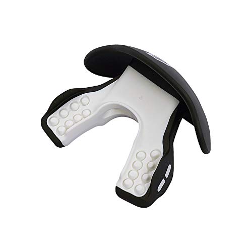 Shock Doctor Protetor labial Max Airflow 2.0/protetor bucal para futebol 3500. Para jovens e adultos