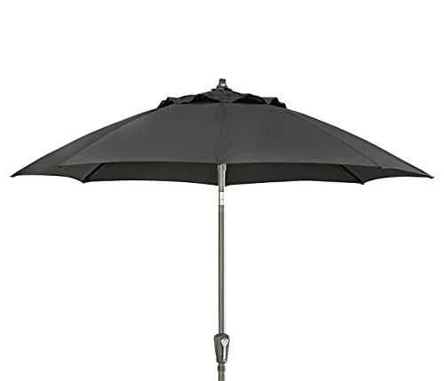 Dehner Sonnenschirm Kos, Ø 220 cm, Höhe 227 cm, Aluminium/Polyester,...