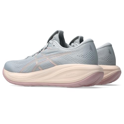 Image of ASICS Women's Gel-Cumulus 28 Running Shoes, 7.5, Piedmont Grey /Pearl Pink