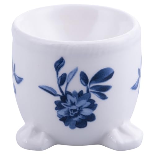 Set 6 Portauovo in ceramica, decoro floreale, Easter