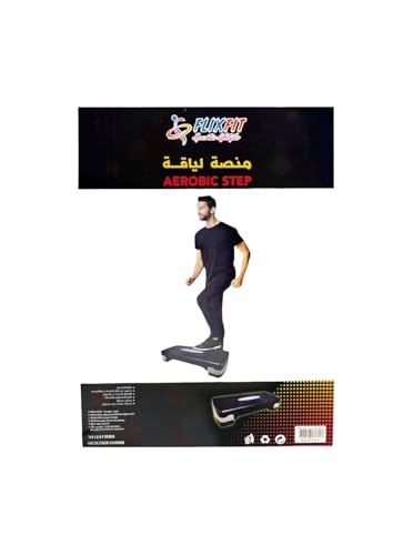 Flixfit sportic lifestyle aerobic step 94x419mm 683x290x104mm red