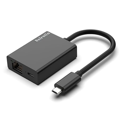 Snlrntin Adaptador Ethernet para Fire TV Stick, adaptador micro USB para Ethernet RJ45 compatível com Fire TV Stick/4K/4K Max, Fire TV Cube, Chromecast Ultra Audio, adaptador micro USB para rede