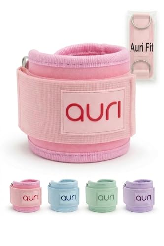 Auri Fit Ankle Strap for Cable Machine - Padded Neoprene Cuff with Stainless Steel D-Ring for Comfort & Support During Glute Kickbacks, Leg Extensions, Hip Abductors & Lower Body Workouts - image 1