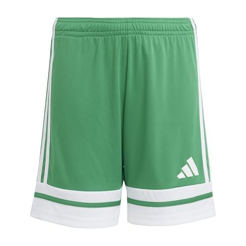 adidas Unisex - Bambini e Ragazzi SQUADRA25 Short Kids, Team Green/White, 9-10 Years