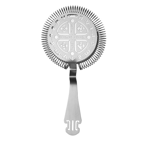 Stainless Steel Cocktail Strainer Bar Strainer (Rune)