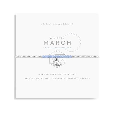 Joma Jewellery A Little March Aqua Bracelet Cover