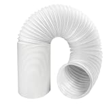 Foozet Air Conditioner Hose, Exhaust Vent with 5.9" Diameter, Anti-Clockwise Thread & Length up to 8