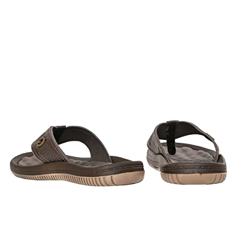 CARTAGO Chinelo dedo, Fiji IV, Masculino, 37/38, Modelo: 11020, Cor: MARROM/MARROM