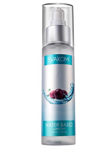 SVAKOM FDA-Approved Water Based Edible Personal Lubricants for Oral Blow Job and Sex