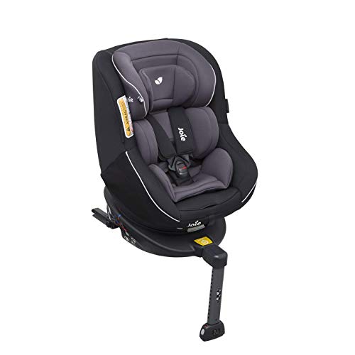 Joie Spin 360 – Siège de voiture, Groupe 0 +/1, couleur deux tons noir