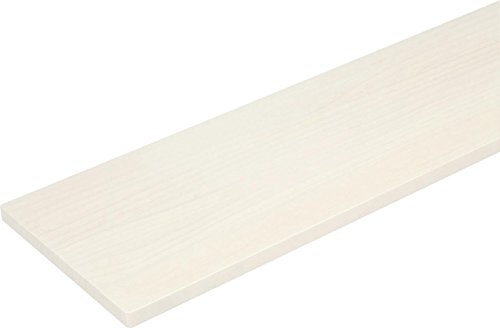 Woodone Shelf, New Zealand Pine Solid Wood, Thread Surface, Thickness 0.7 inches (18 mm)
