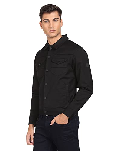 Image of Arrow Newyork Men's Textured Regular Fit T-Shirt