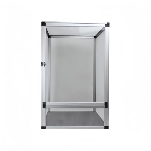 MiluFox঒��ރP�[�W - �A���~�j�E�����E�S�ʃ��b�V���E�E���h�~�݌v�B�J�����I���A�g�J�Q�A�w�r�ȂǗ����ނ̎���ɍœK�ŁA���r���O��I�t�B�X�ɂ������g�ݗ��Ď��P�[�W�B (�V���o�[�A�N�����h�A,42*42*66cm)