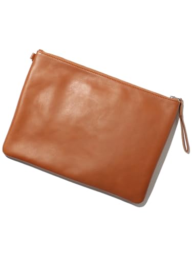 (ビーミング ライフストア by ビームス)B:MING LIFE STORE by BEAMS/トートバッグ B:MING by BEAMS レザー クラッチバッグ メンズ BROWN -