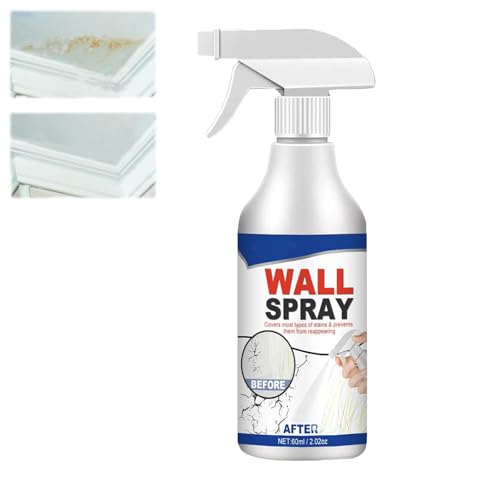 Generic Ceiling Tile Spray Paint for Water Damage,2.02oz Multifunctional Wall Repair Spraypaint,Water Stain Remover for Ceiling, Ceiling Spray for Water Stains,Spray Paint for Wall White (1)