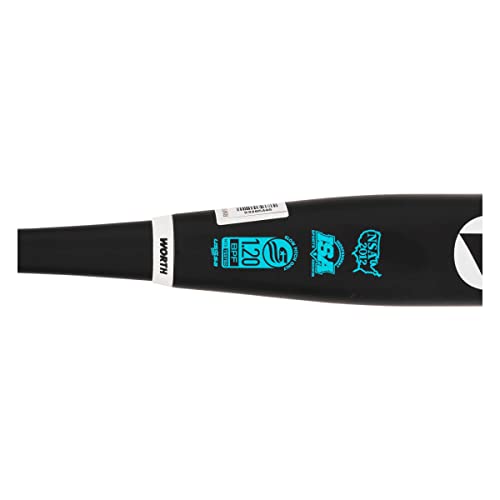 2023 Worth Krecher 13.5\" XL USSSA Slow Pitch Softball Bat: WSU3KRL 34\" 26 oz. - Thumbnail 5