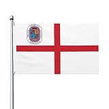 LIFANGMI Double Sided Flag Of Prince George's County, Maryland Flag 3x5 FT Outdoor Flags Banners Durable Patio Indoor Decorative Flags Home Party Funny Flags 3by5 Flags