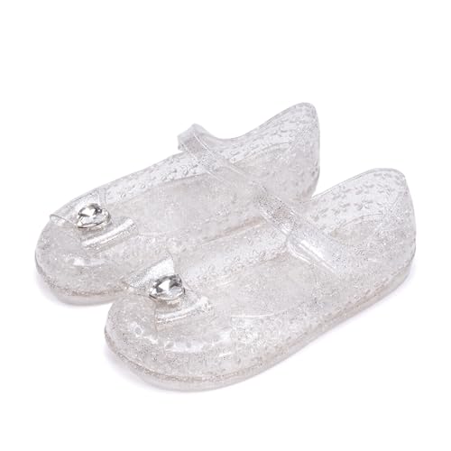 Girls Princess Mary Jane Flats for Dress Up, Dance Party, Cosplay - Jelly Shoes3