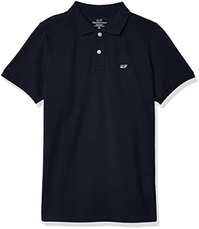 vineyard vines Kid's Pique Short Sleeve Polo
