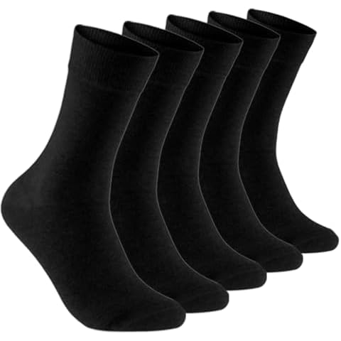 Josnown Soft Cotton Crew Socks for All Seasons Cover