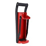 Zunate 16oz Dosenbrecher, 2-in-1 Dosenpresse mit Flaschenöffner, Griff Dosenbrecher, Bier Soda Dosen Plastikflasche Getränkedosen Zerkleinern Recycling Tool mit Öffner, Roter
