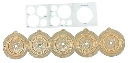 Image of inchMED Plastic Long Wear Base Plate-60 mm (Pack of 5), Beige inch