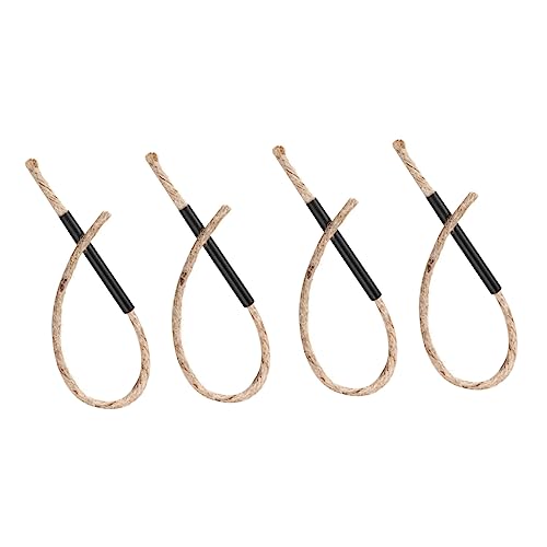 GALPADA 8 Juegos De Mecheros De Cuerda para Fogatas Mechas De Supervivencia Portátiles De Aleación De Aluminio para Acampar Y Hacer Fogatas