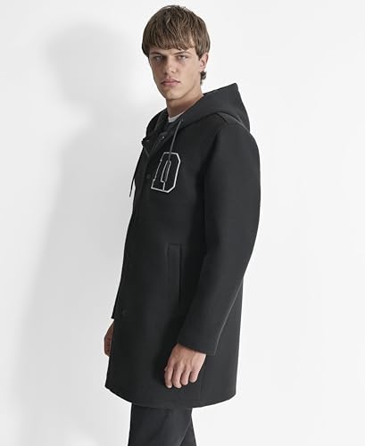 DKNY Men's Water Resistant Hooded Fashion Cold Weather Jacket3