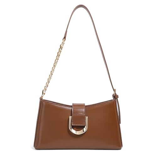 Bolso de cuero pequeño para mujer con correa ajustable miniatura 1