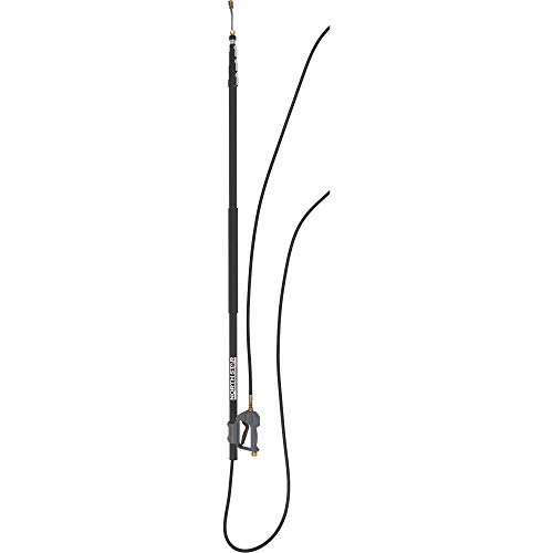 Northstar Professional-Grade Telescoping Pressure Washer Wand - 4000 PSI, 10.5 GPM, 6–24ft.L, Aluminum