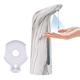 【Dispensación rápida y sin contacto】El dispensador de jabón automático sin contacto está equipado con un sensor de movimiento infrarrojo, se puede utilizar sin contacto, seguro y fiable.