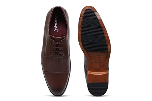 Image of ARAMISH Men's Leather Formal Derby Shoe (UK 5 to UK 10)