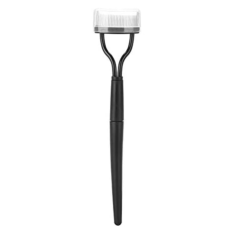 DEWIN Metal Lash Comb, Eyelash Comb Beauty Make up Lash Separator,Foldable Metal Eyelash Brush Comb Mascara Curl Tool Cover