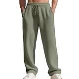Confort maximal pour les hommes actifs : ce pantalon de jogging pour homme séduit par sa coupe ample et confortable et sa taille élastique qui s'adapte parfaitement à chaque mouvement. Il est idéal pour le sport ou pour se détendre à la maison, sans aucune sensation de contrainte.