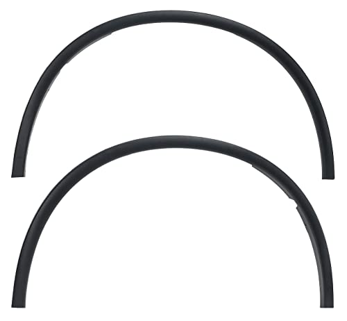 Karpal Front Left Lh Driver & Right Passenger Side Arch Fender Trim Wheel Housing Molding Compatible With 2011-2020 Dodge Durango Ch1290112 Ch1291112 #TOP1