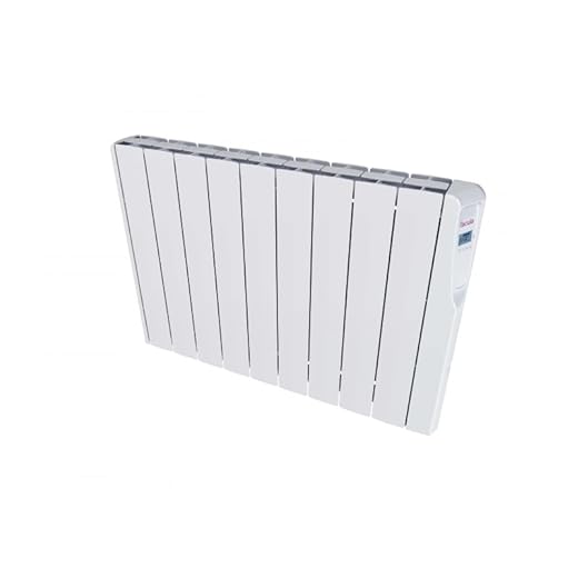 Fácula - Emisor Fluido Z WiFi 1500w | Programación diaria/sem | Ventanas abiertas | Fácil manejo | Bloqueo de teclado