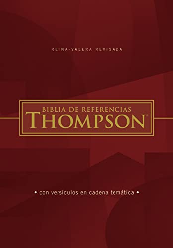 RVR, Biblia de Referencia Thompson, Palabras de Jesús en Rojo (Spanish Edition)