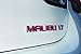 Reflective Concepts - Malibu Emblem Overlay Decal Sticker - 2008-2015 Malibu - (Color: Flat Black)
